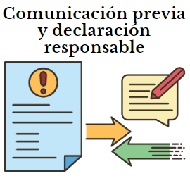 comunicacion previa y declaracion responsable